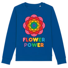 Load image into Gallery viewer, Flower Power Women&#39;s Sweatshirt