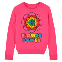 Load image into Gallery viewer, Flower Power Women&#39;s Sweatshirt