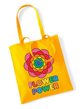 Load image into Gallery viewer, Flower Power Tote Bag