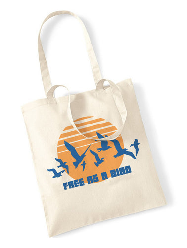 Free As A Bird Sand Tote Bag