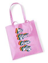 Load image into Gallery viewer, Go Your Own Way Tote Bag