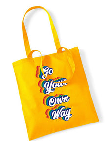 Go Your Own Way Tote Bag