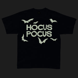 Hocus Pocus Glow in The Dark Navy Kids T-Shirt