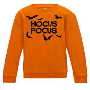 Hocus Pocus Orange Kids Sweatshirt