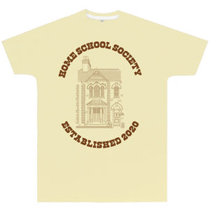 Home School Society Cream Mens T-Shirt