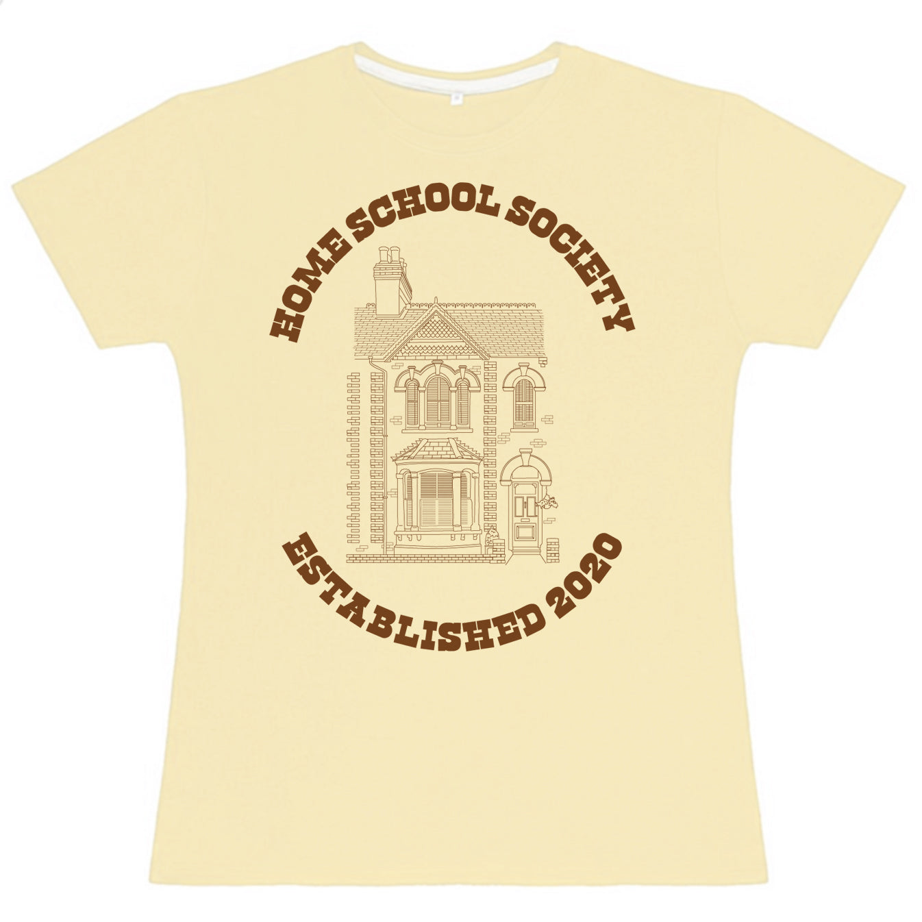 Home School Society Cream Womens T-Shirt