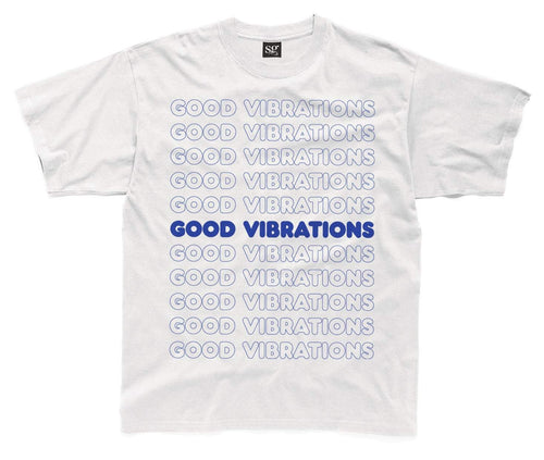 Good Vibrations Kids White T-Shirt