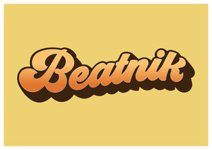 Beatnik A4, A3 or 50cm x 70cm print