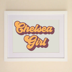 Chelsea Girl A4, A3 or 50cm x 70cm print