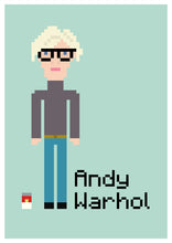 Load image into Gallery viewer, Pixelated Warhol A4, A3 or 50cm x 70cm print