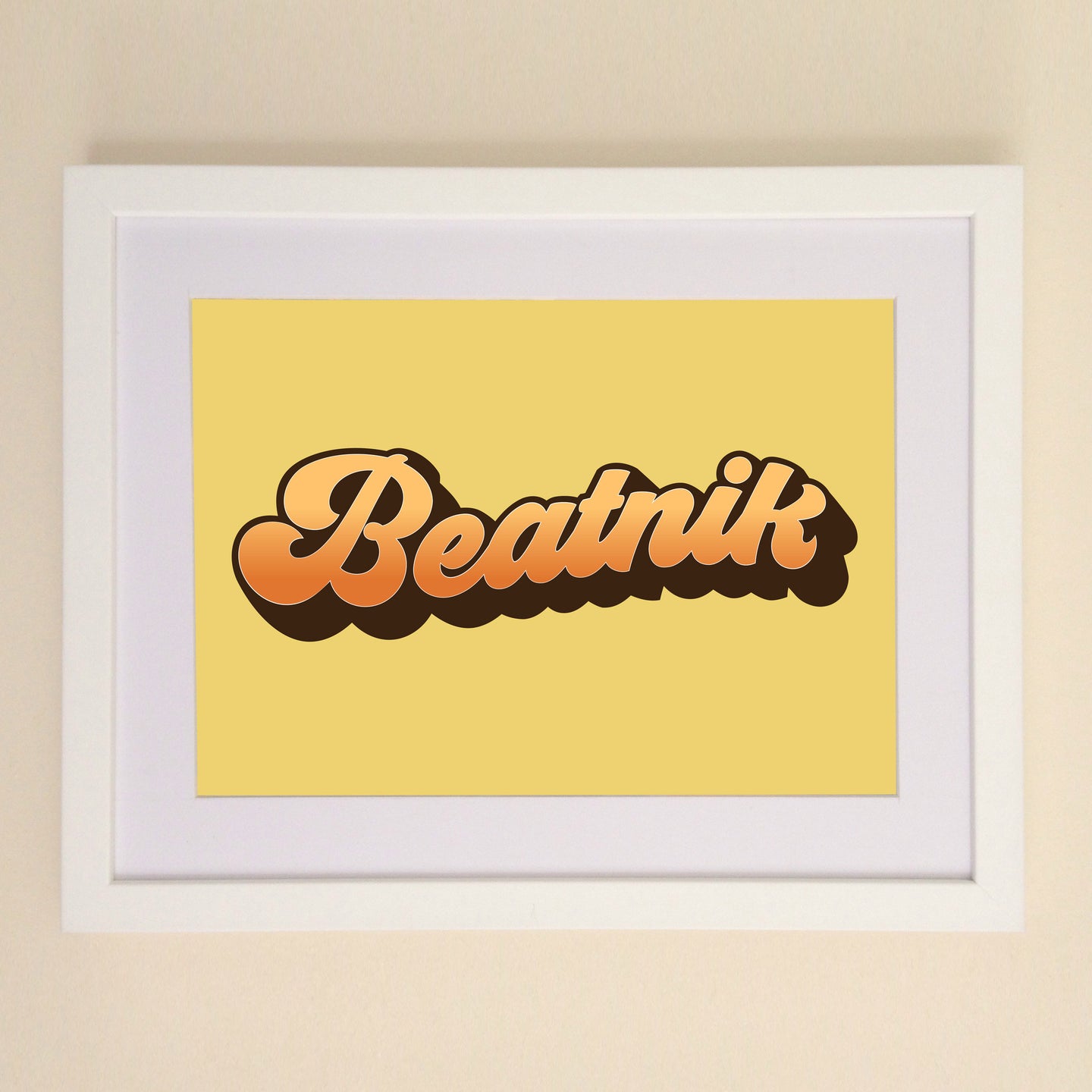 Beatnik A4, A3 or 50cm x 70cm print