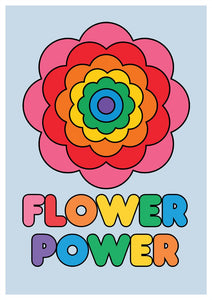 Flower Power A4, A3 or 50cm x 70cm print