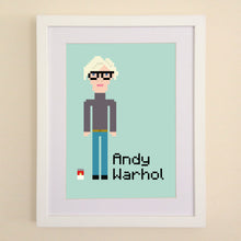 Load image into Gallery viewer, Pixelated Warhol A4, A3 or 50cm x 70cm print