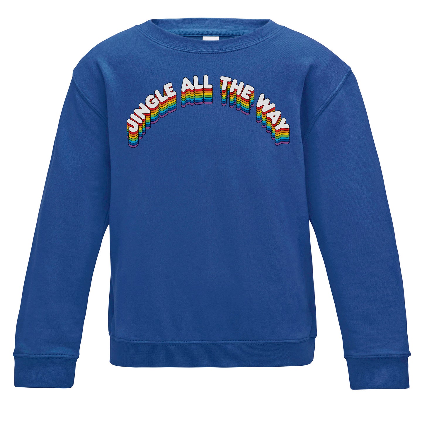 Jingle All The Way Kids Christmas Sweatshirt
