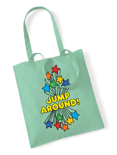 Jump Around Tote Bag