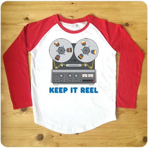 Keep It Reel Raglan Baseball Women's T-Shirt