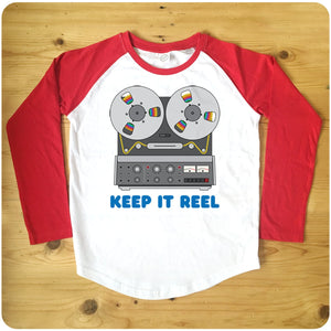 Keep It Reel Raglan Baseball Women's T-Shirt