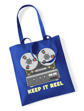 Load image into Gallery viewer, Keep It Reel Tote Bag