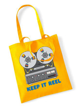 Load image into Gallery viewer, Keep It Reel Tote Bag