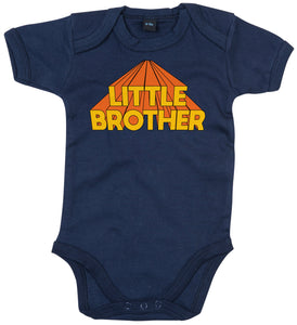 Sibling Navy T-Shirt and Babygrow Bundle