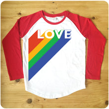 Load image into Gallery viewer, LOVE Raglan Baseball Men&#39;s T-Shirt