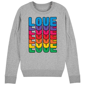 LOVE sesame street style Women's Sweatshirt