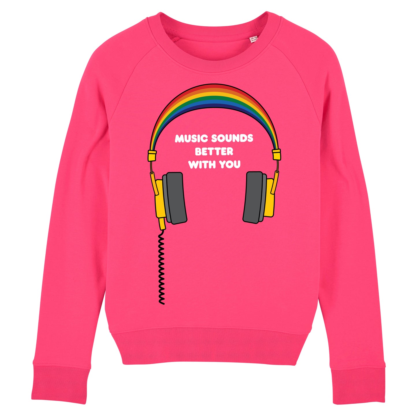 Music Sounds Better With You Women's Sweatshirt