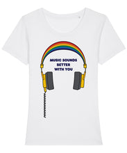 Load image into Gallery viewer, Music Sounds Better With You Women&#39;s T-Shirt