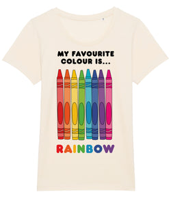 My Favourite Colour Is Rainbow Women's T-Shirt