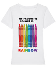 Load image into Gallery viewer, My Favourite Colour Is Rainbow Women&#39;s T-Shirt