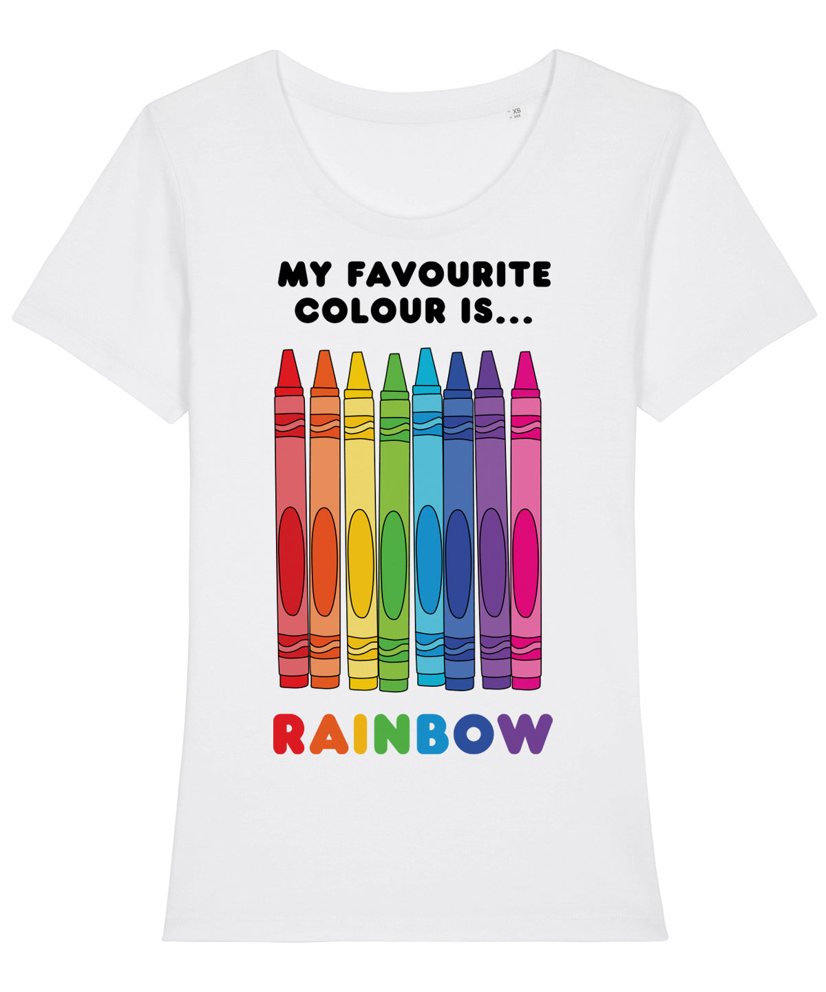 My Favourite Colour Is Rainbow Women s T Shirt