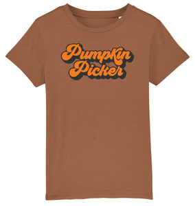 Pumpkin Picker Kids T-Shirt