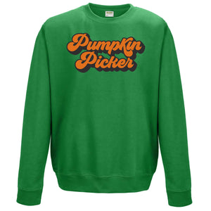 Pumpkin Picker Adult Sweatshirt