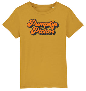 Pumpkin Picker Kids T-Shirt