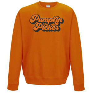 Pumpkin Picker Adult Sweatshirt