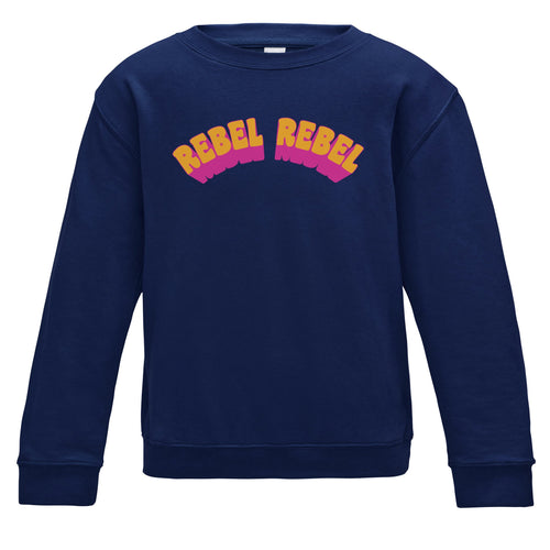 Rebel Rebel Kids Navy Sweatshirt