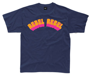 Rebel Rebel Navy Kids T-Shirt