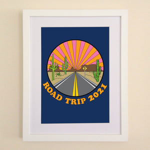 Road Trip 2021 A4, A3 or 50cm x 70cm print