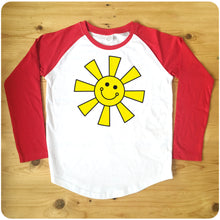 Load image into Gallery viewer, Sun Raglan Baseball Men&#39;s T-Shirt