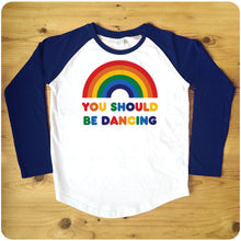 Load image into Gallery viewer, You Should Be Dancing Raglan Baseball Men&#39;s T-Shirt