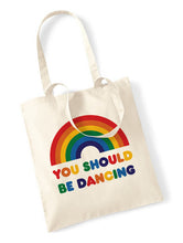 Load image into Gallery viewer, You Should Be Dancing Tote Bag