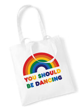 Load image into Gallery viewer, You Should Be Dancing Tote Bag